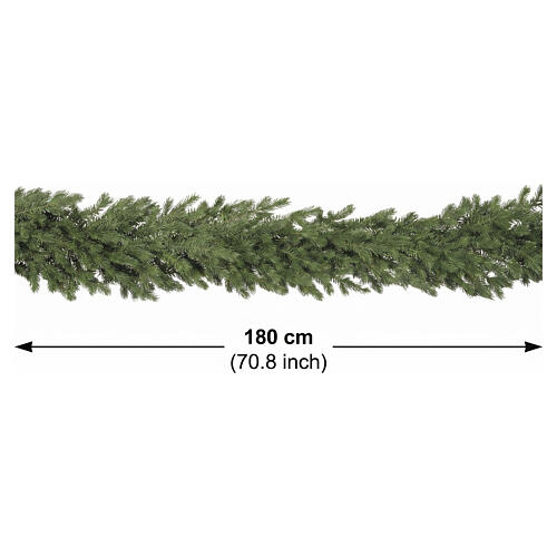 Myrkdalen outdoor Christmas garland, 70 in 3