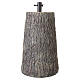 Base albero Natale tronco dipinto 50x30 cm per alberi 150-180 cm s6