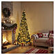 Slim 60 in POP-UP prelit Christmas tree with 200 warm white or multicolour LEDs s2