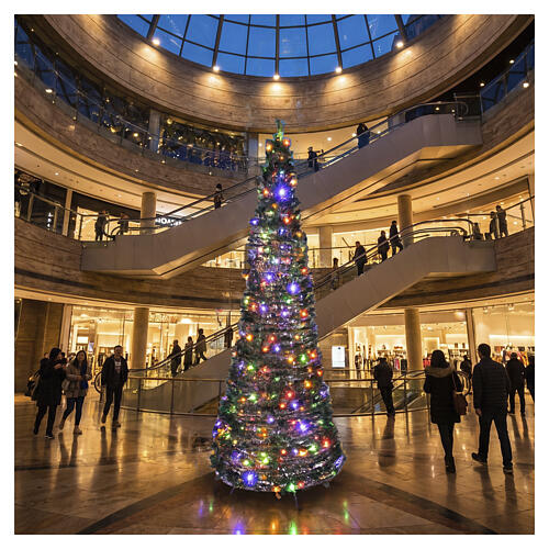 Árvore de Natal 300 cm POP-UP com 500 LEDs e ramos flocados 4