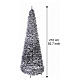 Flocked POP-UP Christmas Tree 210 cm pre-lit with 300 Warm White LEDs s3
