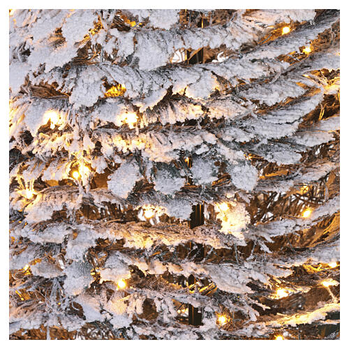 Sapin de Noël 300 cm POP-UP 500 LEDs blanc chaud 5