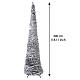 Sapin de Noël 300 cm POP-UP 500 LEDs blanc chaud s3
