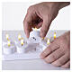 Zestaw 12 sztuk podgrzewaczy tealight LED, białe, ciepła barwa, 5,5 cm s3