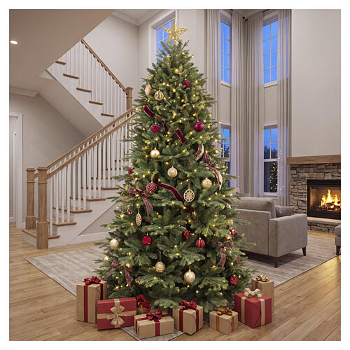 Albero di Natale Barth verde 270 cm Poly Feel Real 2