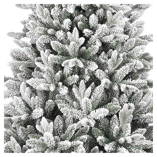 Albero di Natale Rio floccato verde floccato 360 cm Poly Feel Real 4