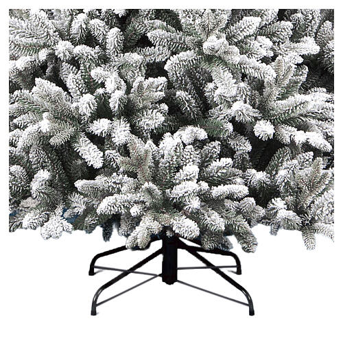 Albero di Natale Rio floccato verde floccato 360 cm Poly Feel Real 5