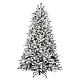 Albero di Natale Rio floccato verde floccato 360 cm Poly Feel Real s1