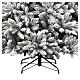 Rio Flocked Green Christmas Tree 360 cm Poly Feel Real s5