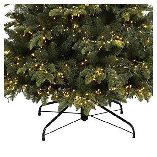 Park Christmas Tree 3200 warm white LEDs light effects 210 cm Poly Feel Real 5
