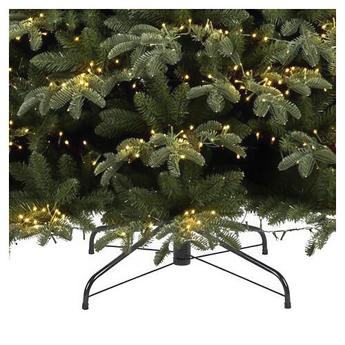 Künstlicher Weihnachtsbaum Venice mit integrierter Beleuchtung, 6500 warmweiße LEDs, 210 cm Poly Feel Real 5