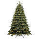 Künstlicher Weihnachtsbaum Venice mit integrierter Beleuchtung, 6500 warmweiße LEDs, 210 cm Poly Feel Real s1