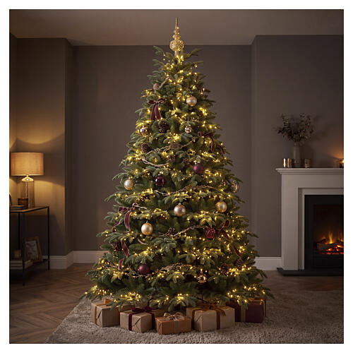 Venice Christmas tree 210 cm pre-lit 6500 warm white LEDs Poly Feel Real 2
