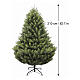 Abies Green Christmas Tree 210 cm Poly Feel Real s3