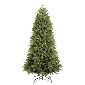 Albero di Natale Carolina verde slim 180 cm Poly Feel Real