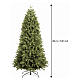 Albero di Natale Carolina verde slim 180 cm Poly Feel Real s3