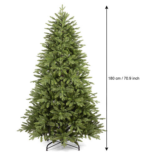 Albero di Natale Rio verde in Poly Feel Real 180 cm 3