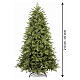 Albero di Natale Rio verde apertura ad ombrello 210 cm Poly Feel Real s3