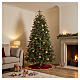 Rio green Christmas tree 210 cm Poly feel-real umbrella opening s2