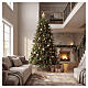 Albero di Natale Rio 240 cm Poly Feel Real rami ombrello verde s2