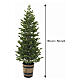 Albero di Natale Pinetto Full PE con vaso tondo 150 cm s3