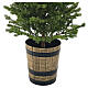 Albero di Natale Pinetto Full PE con vaso tondo 150 cm s5