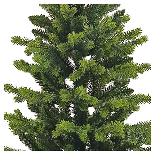 Albero di Natale Pinetto verde e base in terracotta 120 cm Poly Feel Real 4