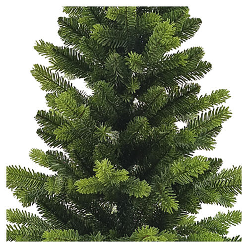 Albero di Natale Pinetto rami verdi e base in terracotta 150 cm Poly Feel Real 4
