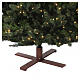 Albero di Natale Kentucky Deluxe preilluminato 213 cm PE PVC 650 led bianco caldo s7