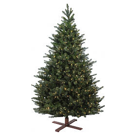 Kentucky Deluxe lighted Christmas Tree 213 cm PE PVC 650 warm white LEDs