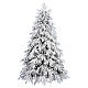 Albero di Natale Crystal floccato 270 cm PE PVC s1