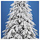 Albero di Natale Crystal floccato 270 cm PE PVC s4