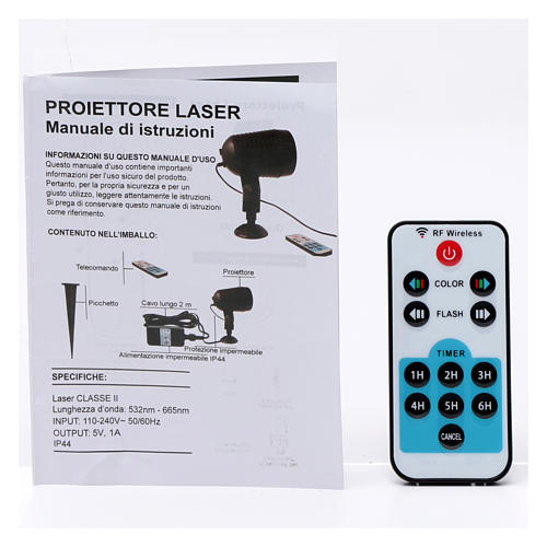 Projecteur laser crépusculaire points intérieur extérieur 9