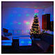 Laser-Projektor mit Weihnachtsmotiven 6 weihnachtliche Motive rot und grün für innen s4