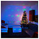 Proiettore laser Natale 6 temi natalizi rosso verde per interno s3