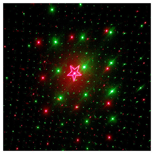 Projetor laser 4 imagens vermelho verde para interior 4