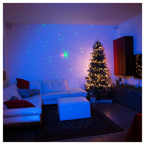 Christmas projector laser internal use red and green dots 3