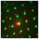 Proiettore laser per interno puntini rosso verde s4