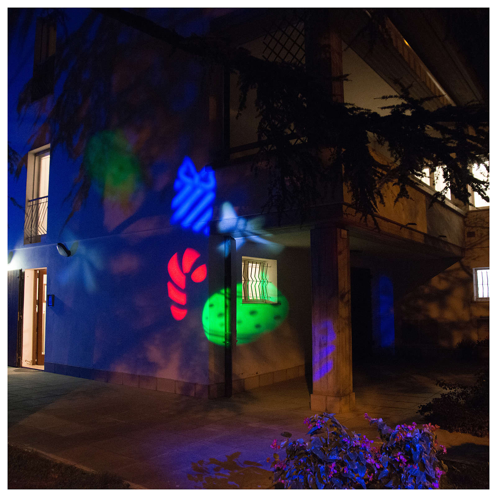 LED-Projektor mit Weihnachtsmotiv für innen und außen Online Verfauf