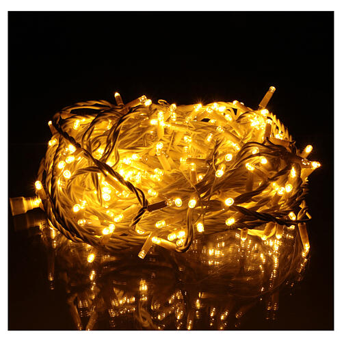 Pisca-pisca Luzes de Natal modelo "Jumbo" LED Branco Quente 30 metros. 1