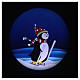 Penguin LED light projector with music for indoor and outdoor use s1