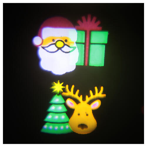 STOCK Projektor LED symbole świąteczne NA ZEWNĄTRZ 3