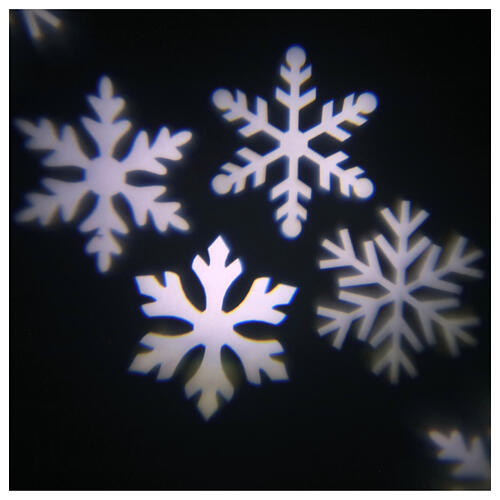 STOCK Projector LED snowflakes movement OUTDOOR 1