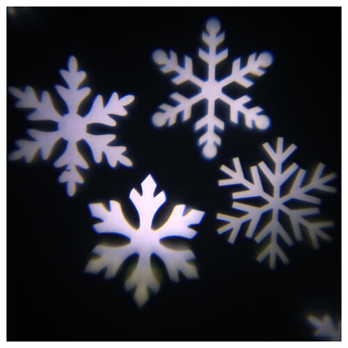 STOCK Projector LED snowflakes movement OUTDOOR 3