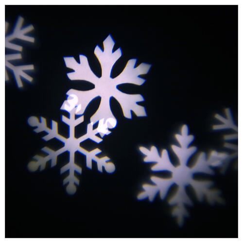 STOCK Projector LED snowflakes movement OUTDOOR 5