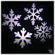 STOCK Projector LED snowflakes movement OUTDOOR s3
