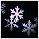 STOCK Projector LED snowflakes movement OUTDOOR s5