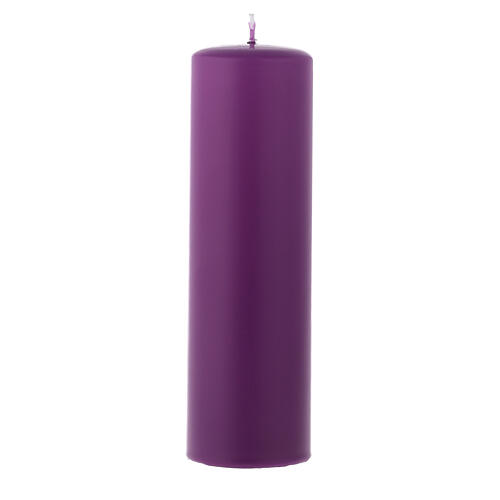 Kit of Advent candles 4 opaque candles 20x6 cm 2