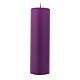Kit of Advent candles 4 opaque candles 20x6 cm s2