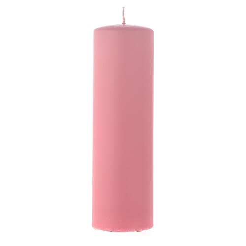 Kit of Advent candles 4 opaque candles 20x6 cm 3